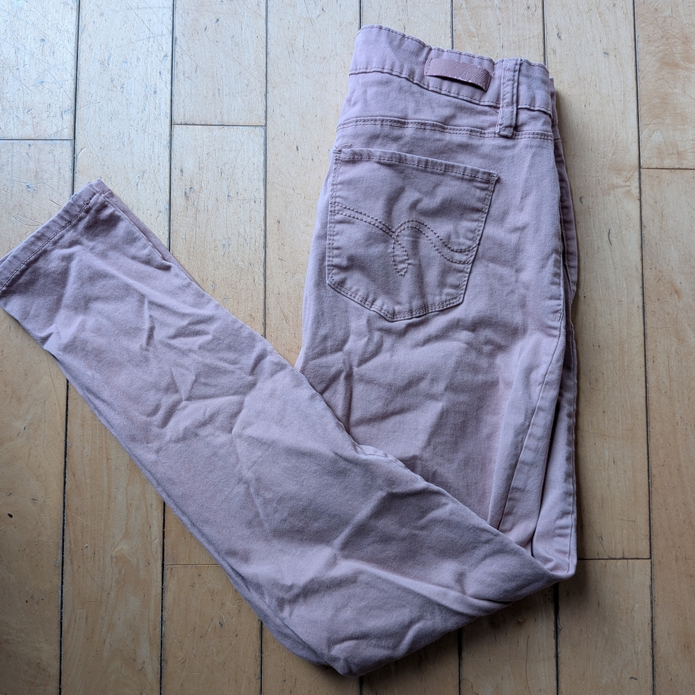 Royalty For Me Women's Mauve Straight Leg Jeans